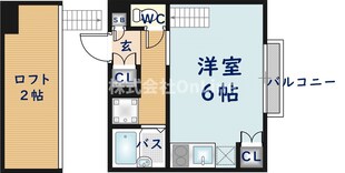 吉田下島マンションの物件間取画像